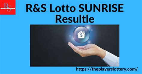 sunny rs lotto|R&S Lotto Results for Sunday .